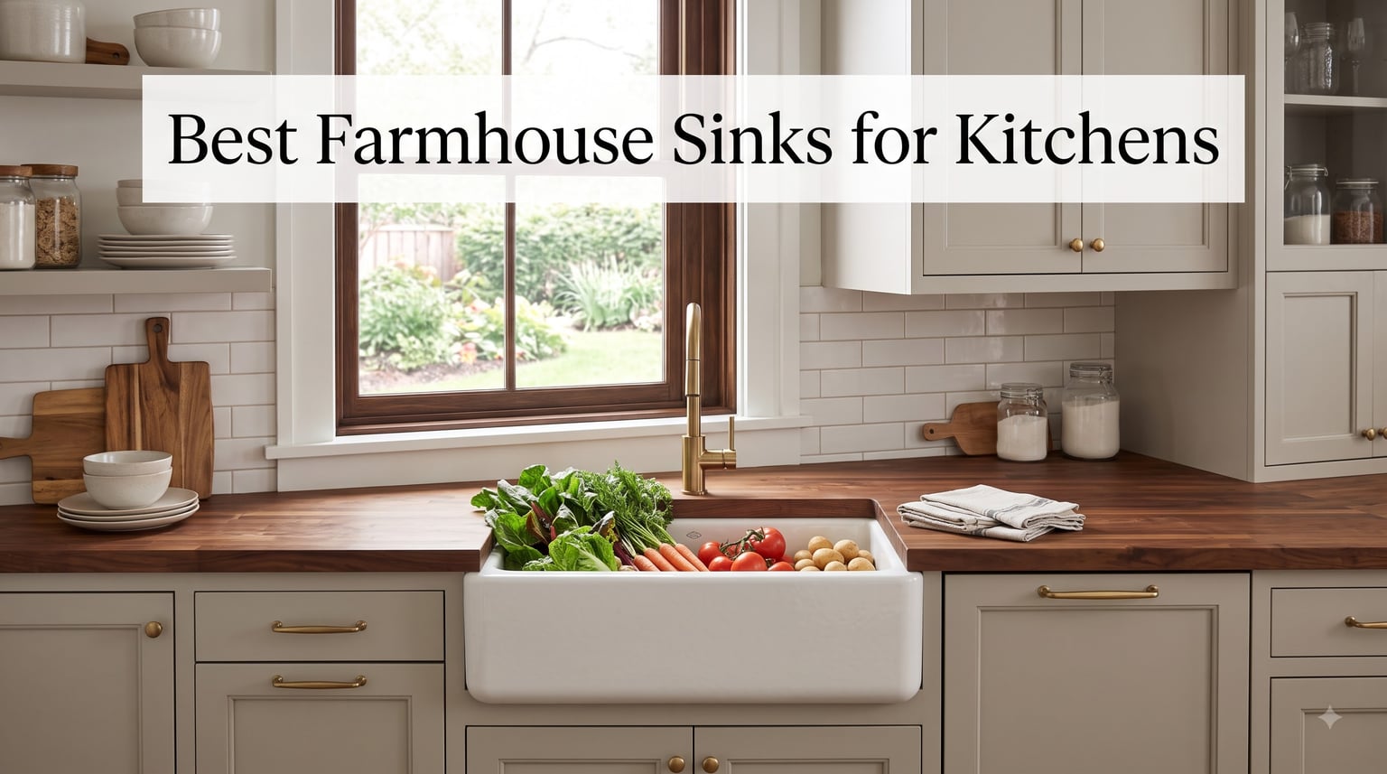 Best Farmhouse Sinks for Kitchens