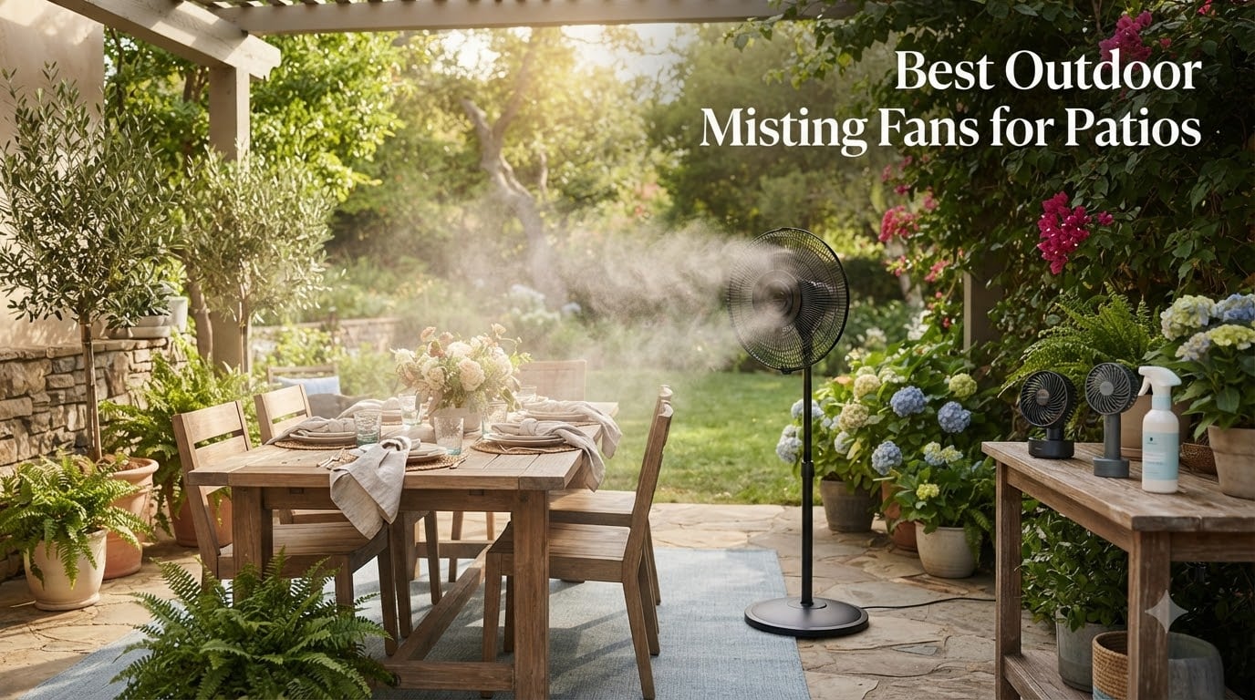 Best Outdoor Misting Fans for Patios
