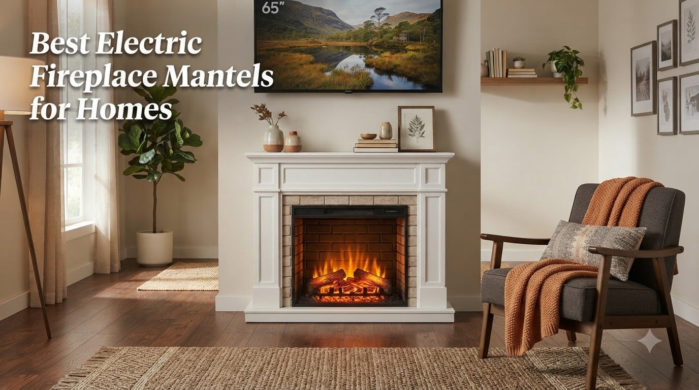 Best Electric Fireplace Mantels for Homes