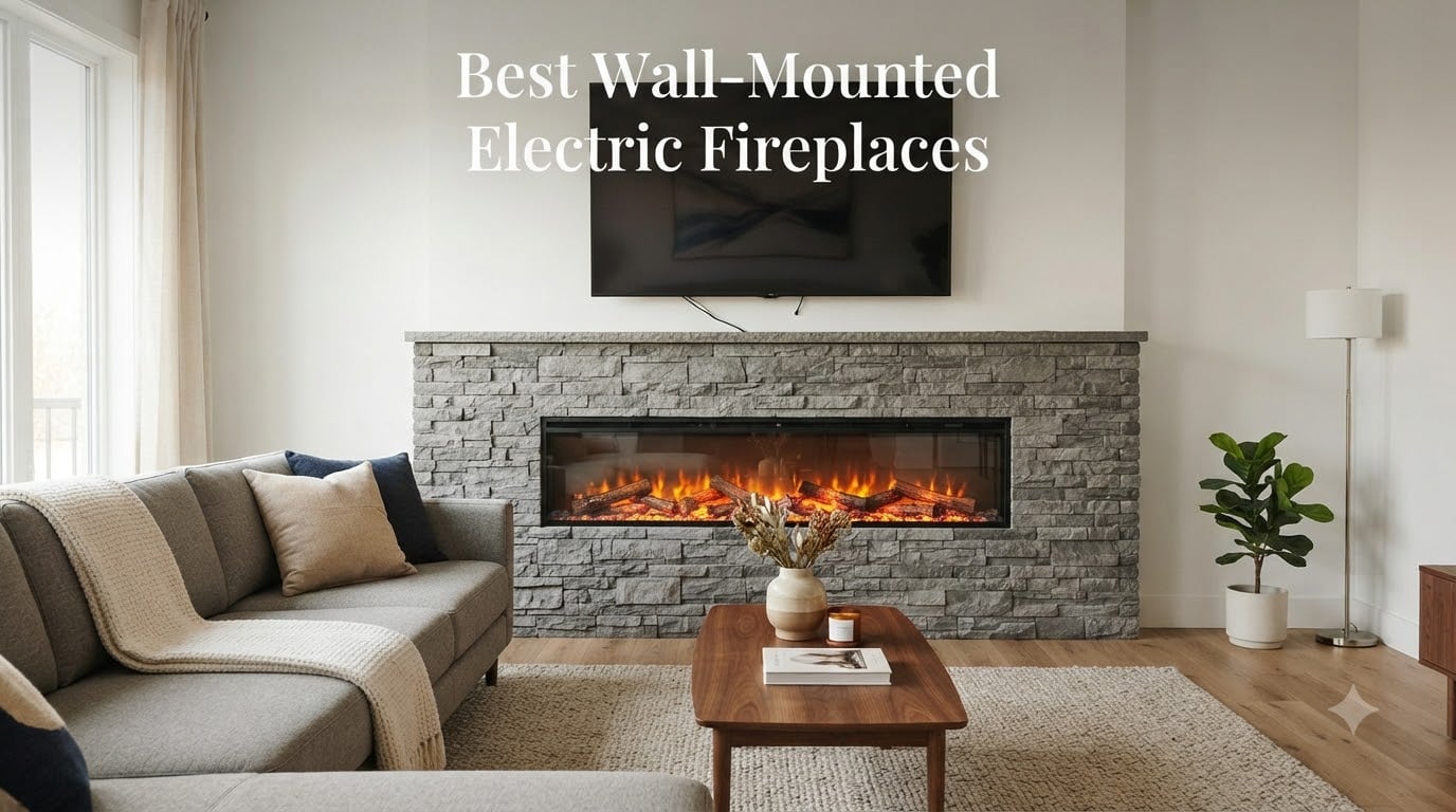 Best Wall-Mounted Electric Fireplaces