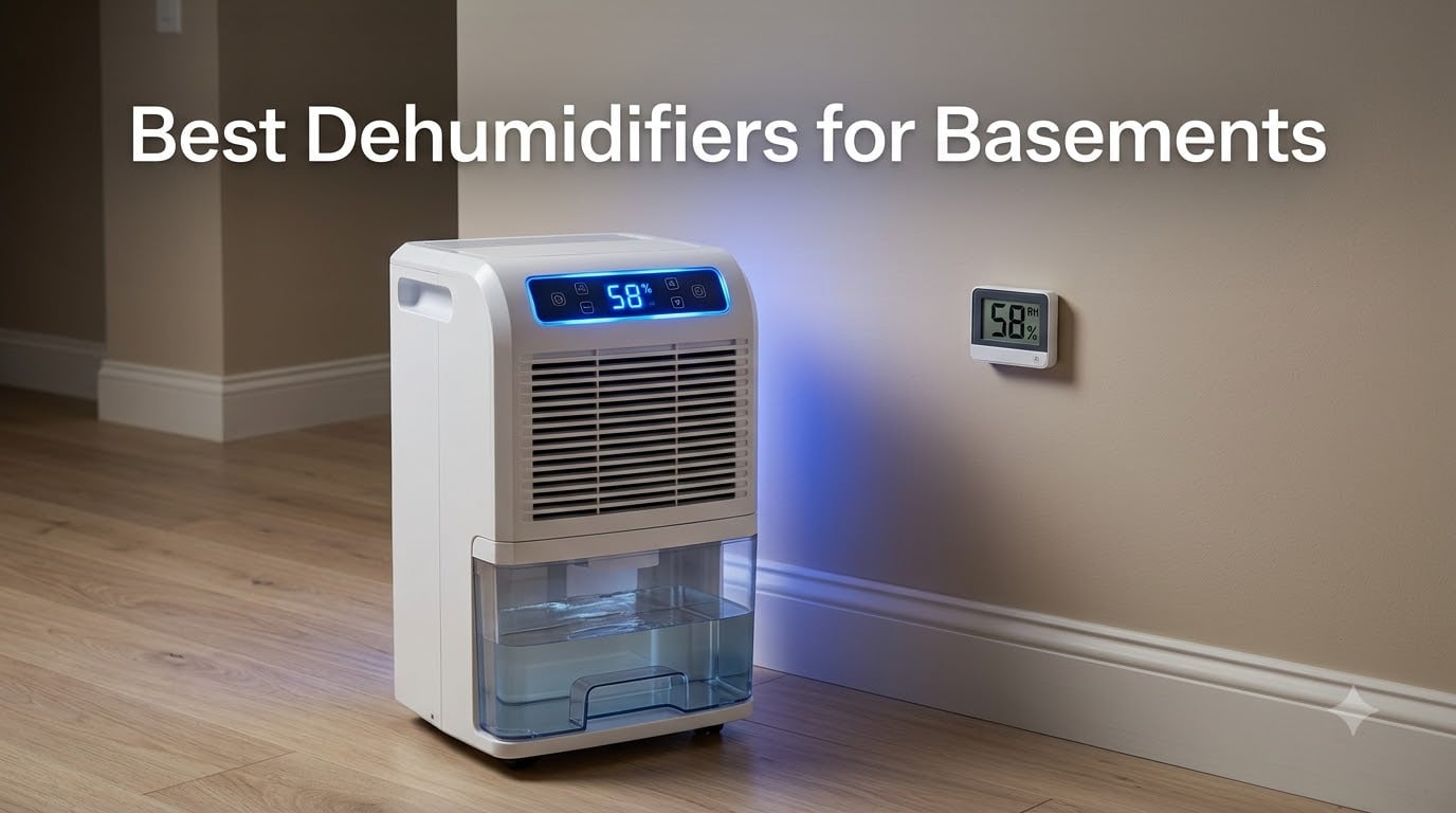 Best Dehumidifiers for Basements