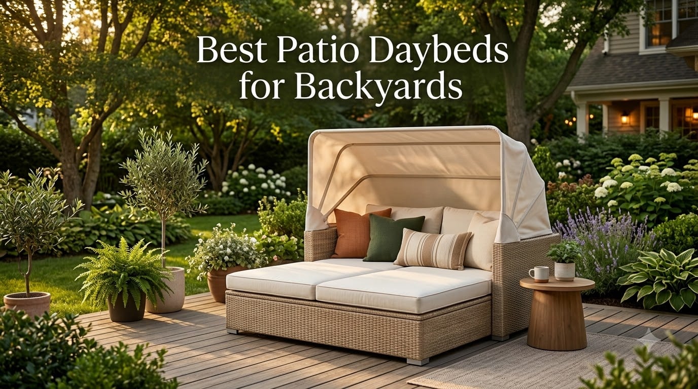 Best Patio Daybeds for Backyards
