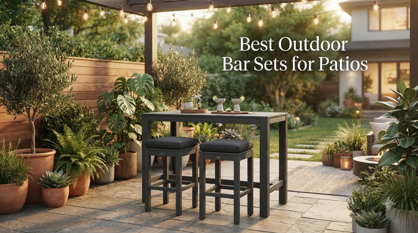 Best Outdoor Bar Sets for Patios