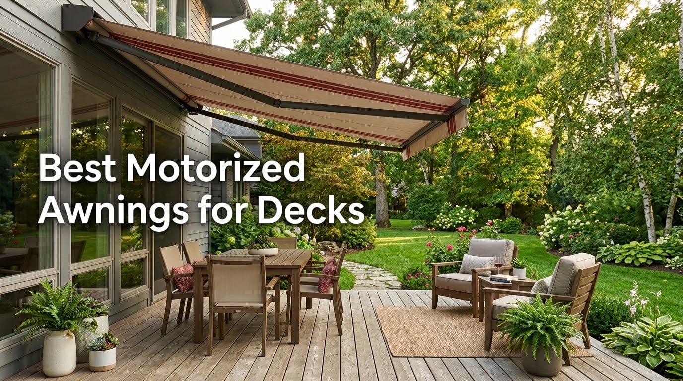 Best Motorized Awnings for Decks