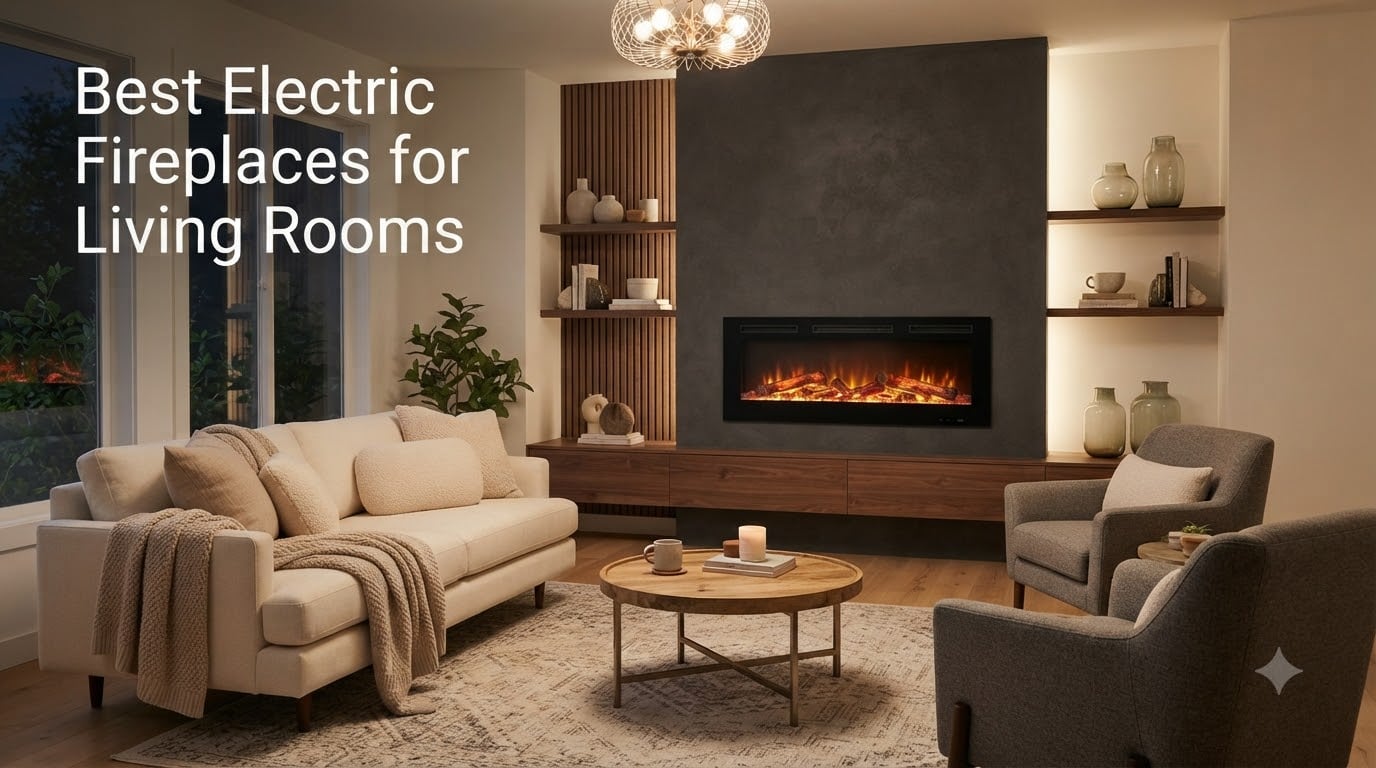 Best Electric Fireplaces for Living Rooms