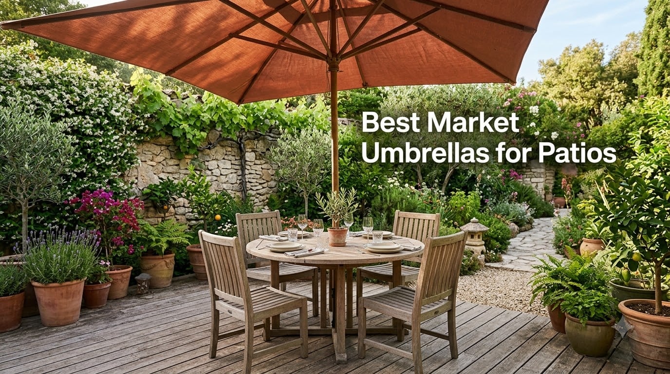 Best Market Umbrellas for Patios