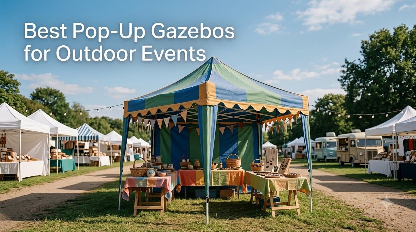 Best Pop-Up Gazebos for Outdoor Events
