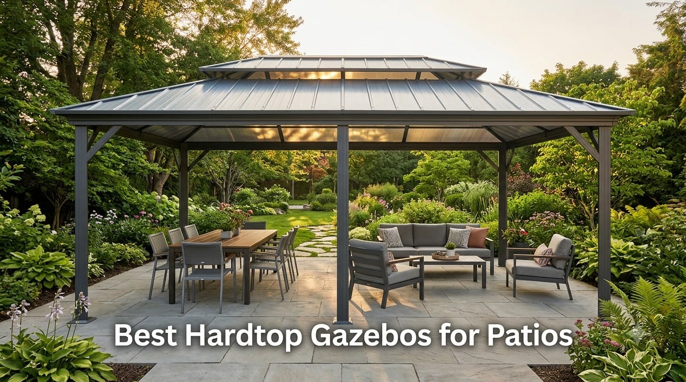 Best Hardtop Gazebos for Patios