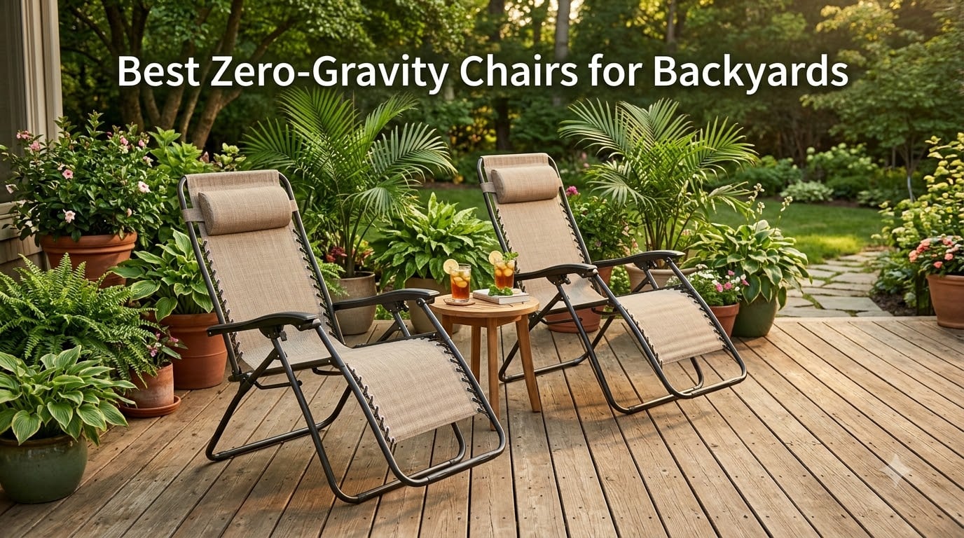 Best Zero-Gravity Chairs for Backyards