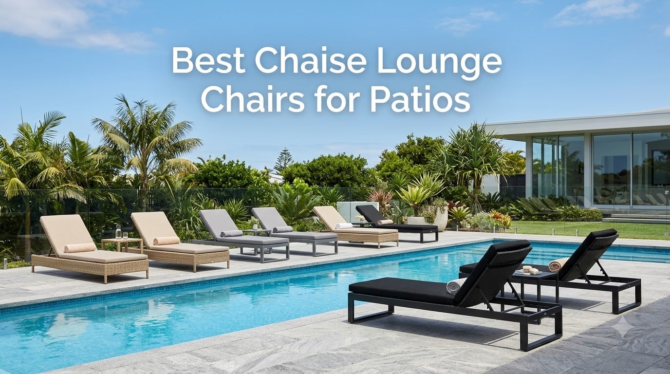 Best Chaise Lounge Chairs for Patios