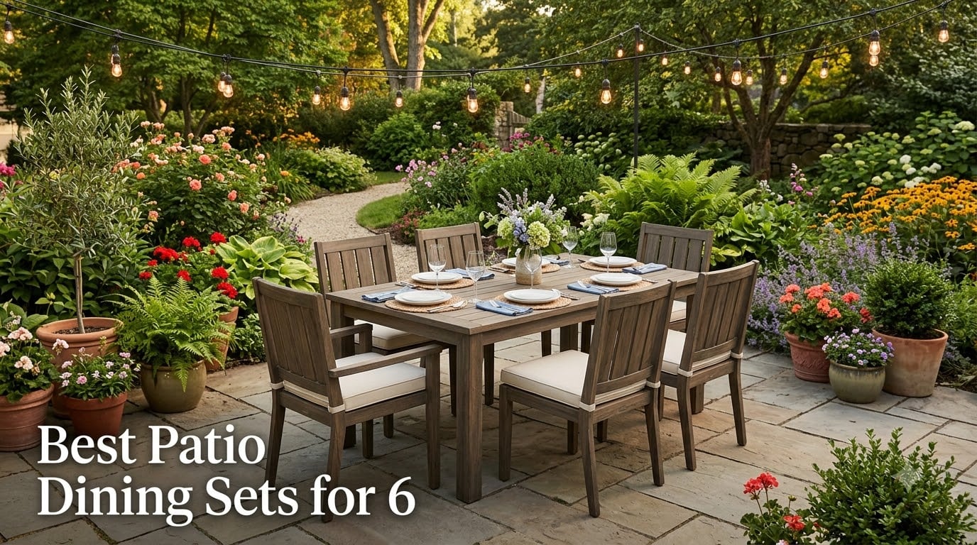 Best Patio Dining Sets for 6