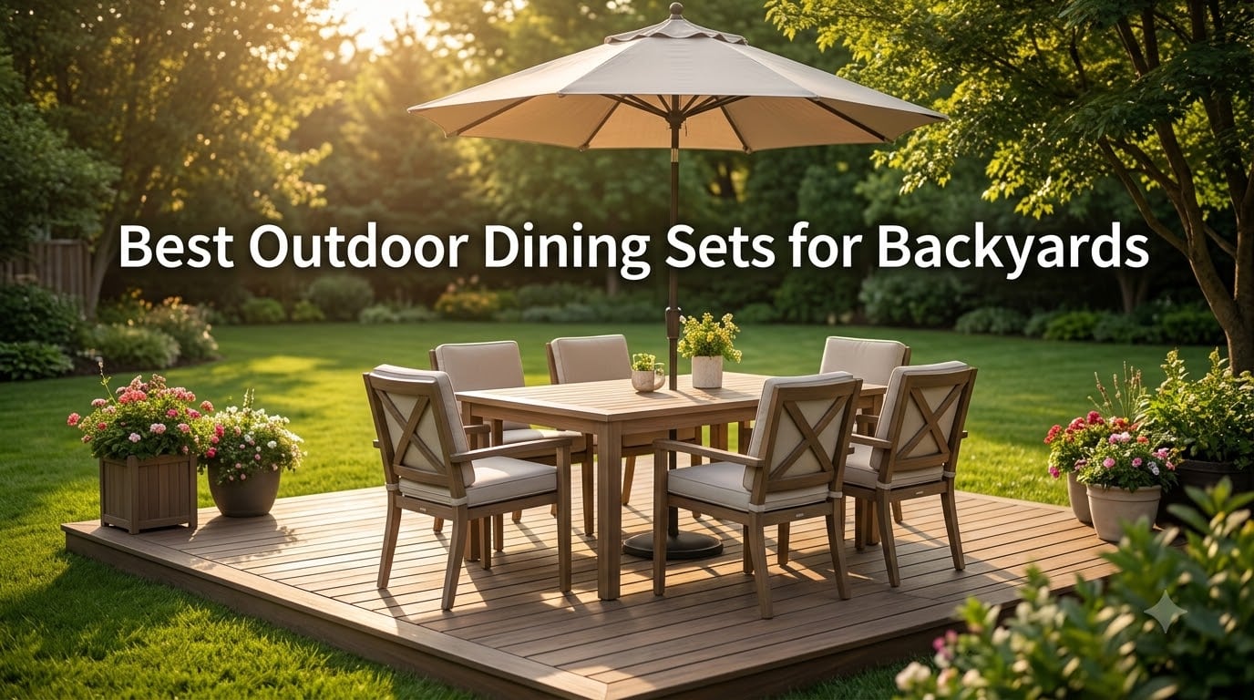 Best Outdoor Dining Sets for Backyards