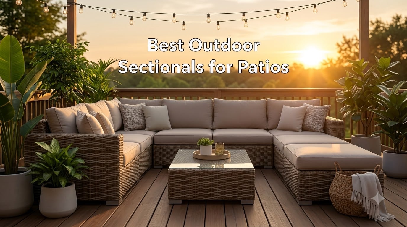 Best Outdoor Sectionals for Patios