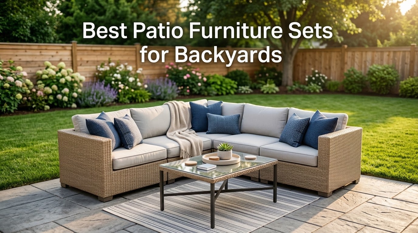Best Patio Furniture Sets for Backyards