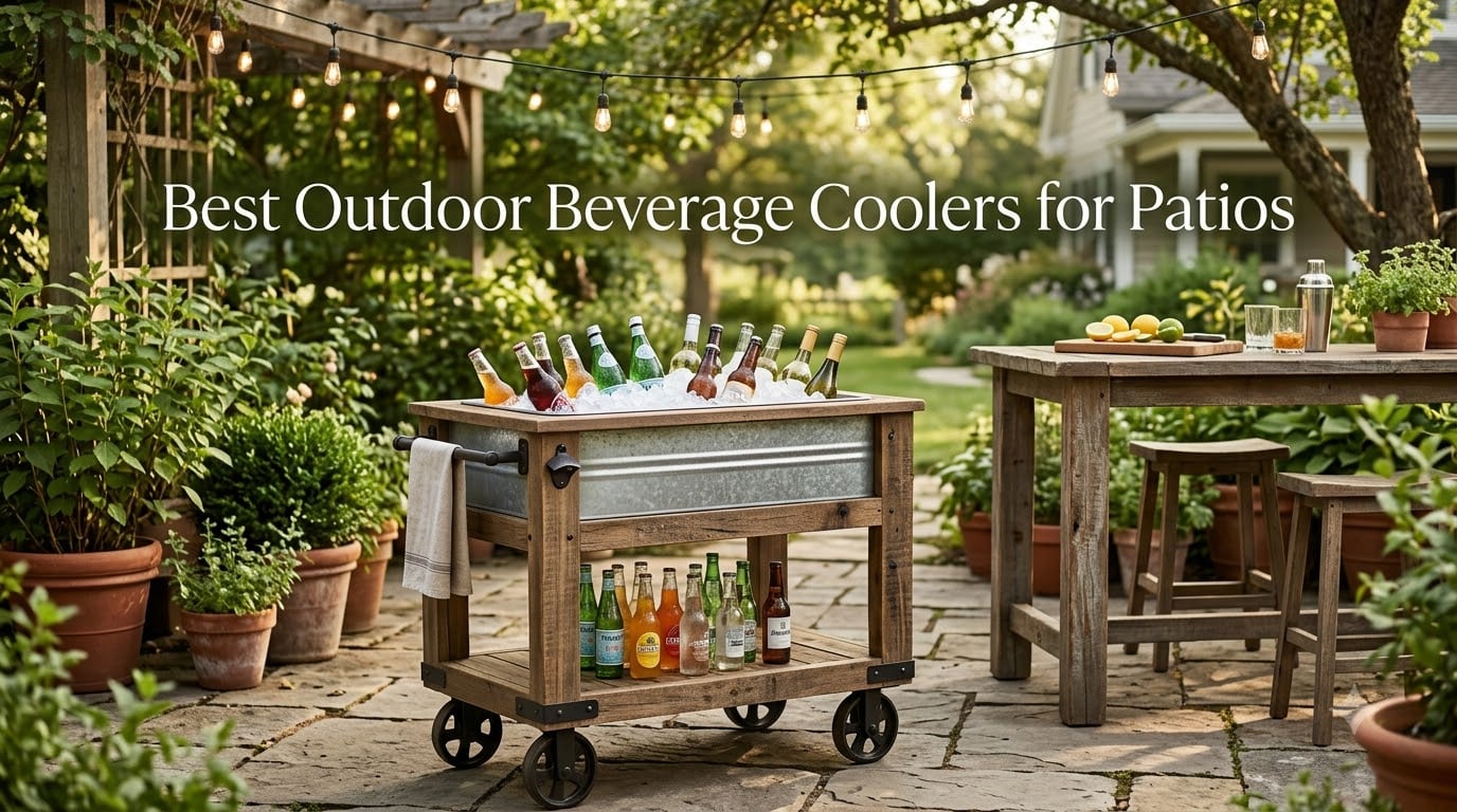 Best Outdoor Beverage Coolers for Patios
