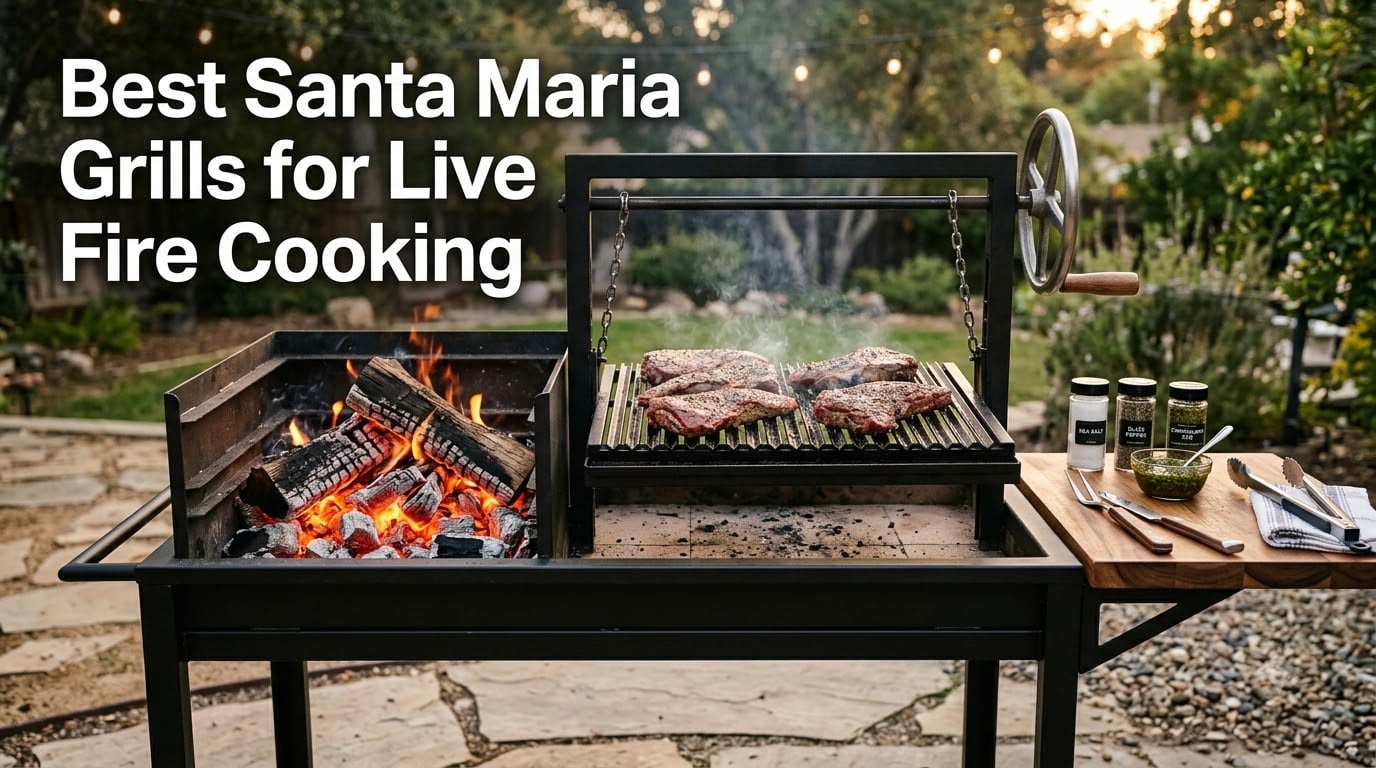Best Santa Maria Grills for Live Fire Cooking