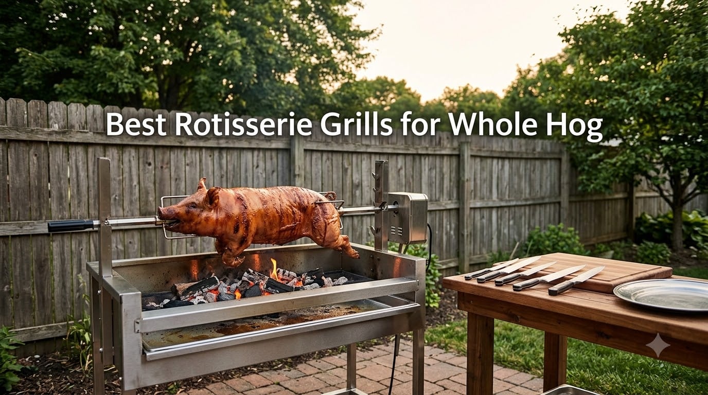 Best Rotisserie Grills for Whole Hog