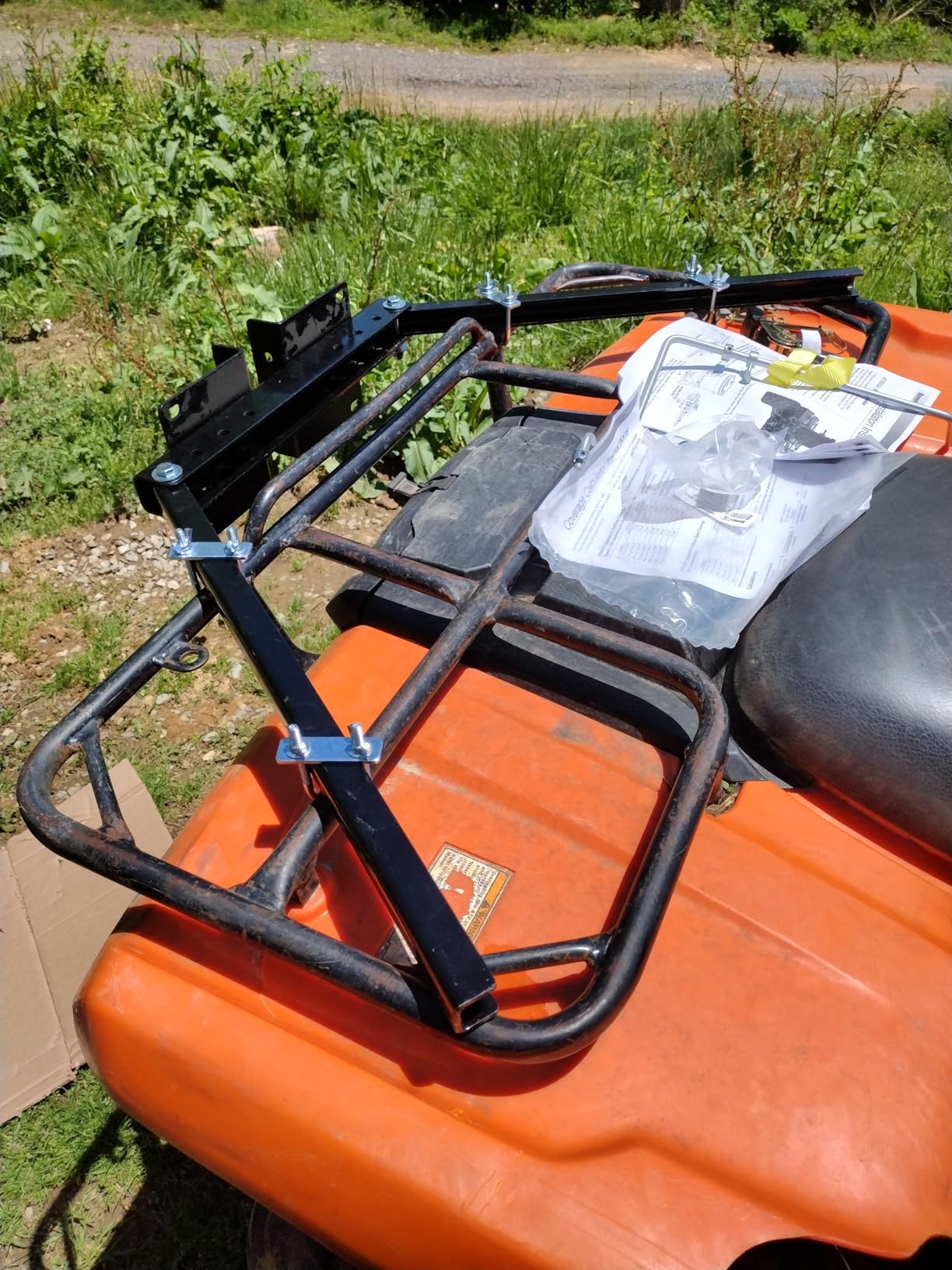 Buyers Products ATVS15A ATV 12V Broadcast Spreader 15 Gallon Hopper customer photo 2
