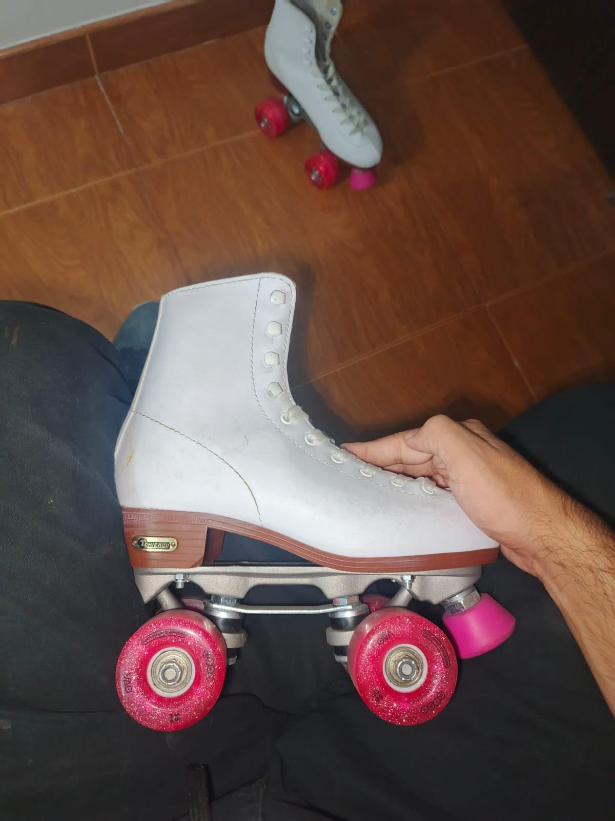 Chicago Skates Classic Quad Roller Skates for Women & Men - Durable & Top Performance, Adjustable High-Top Boots for Safe Indoor/Outdoor Roller Derby-60mm PU Wheels & Semi-Precision Bearings customer photo 1