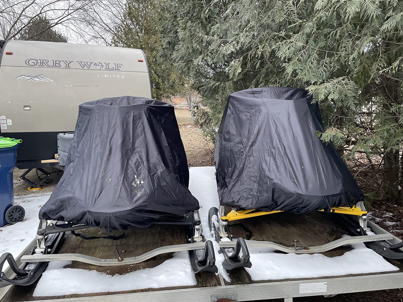 Budge Sportsman Waterproof Snowmobile Cover, Heavy Duty, Fits Up to 130