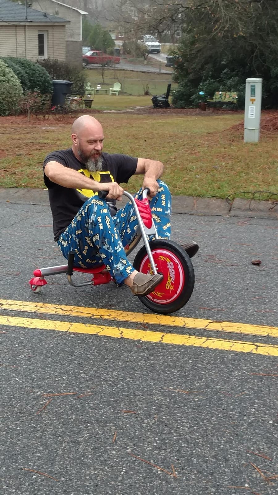 Riprider FlashRider 360 Drift Trike | Pedal Drifting Tricycle (Red) | Sparking Brake Lever; 360 Spins, Leg-Powered | Iconic Wheeled Ride-On For Kids Age 6+ customer photo 1