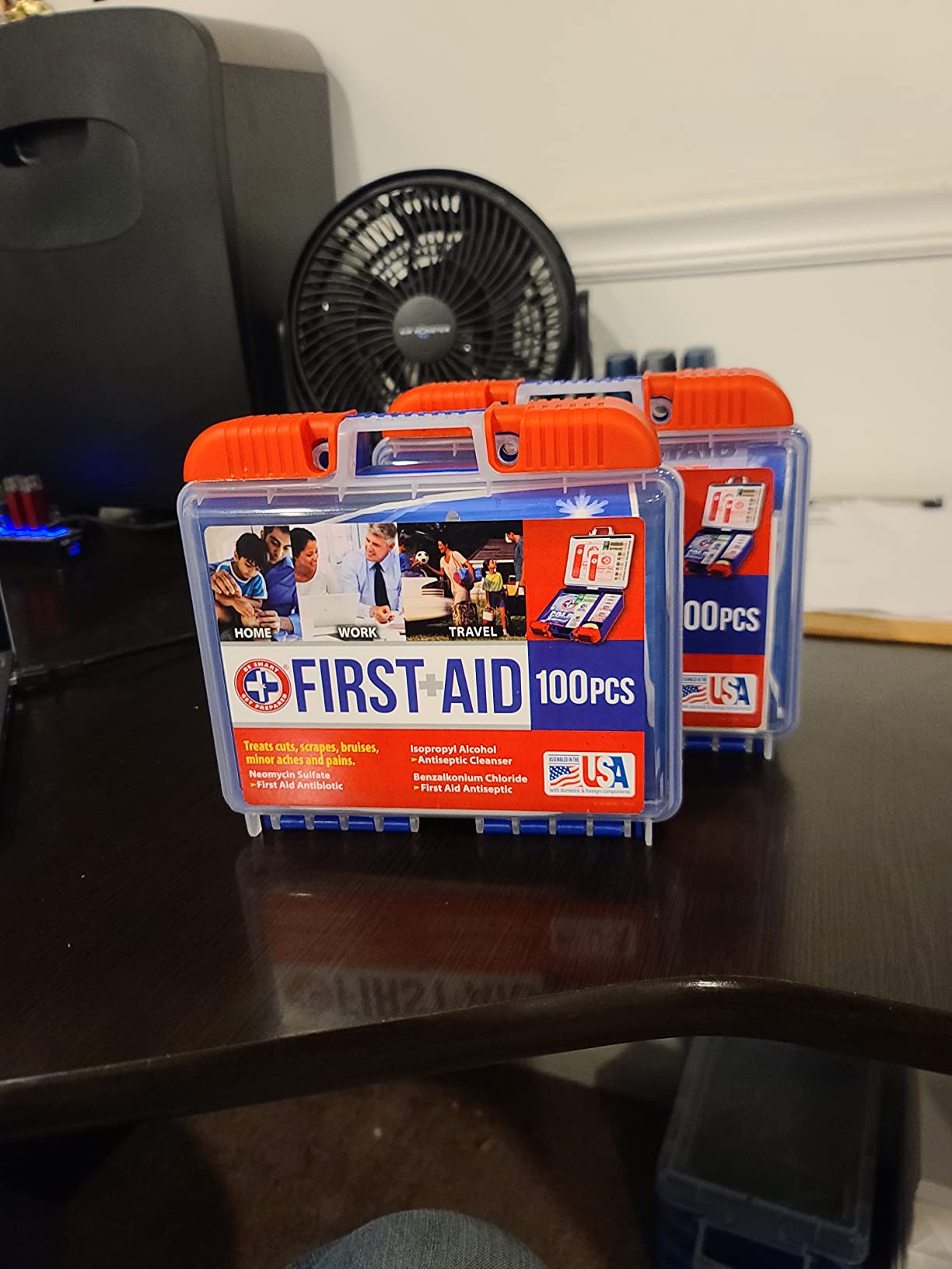Be Smart Get Prepared 110 pc First Aid Kit: Clean, Treat, Protect Minor Cuts, Home, Office, Car, School, Business, Travel, Emergency, Outdoor, Camping & Sports, FSA/HSA (Packaging may vary) customer photo 2