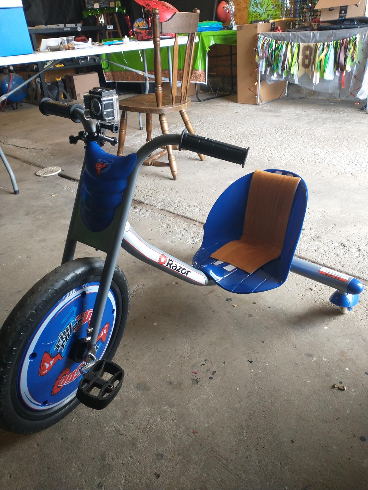 RipRider 360 Drift Trike | Spin Triycle (Blue) | Leg-Powered Drift Trike; 360 Spins, No Motor | Iconic Wheeled Ride-On For Kids Age 5+ customer photo 2