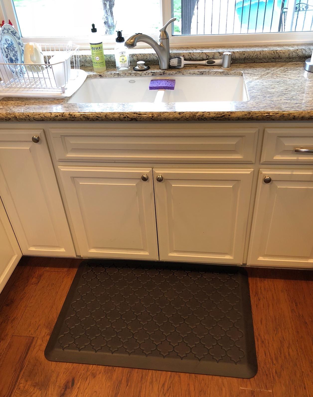 WellnessMats Trellis Anti-Fatigue, Comfort & Support Mat - Non-Slip, Durable, Non-Toxic - 2'x3'x3/4