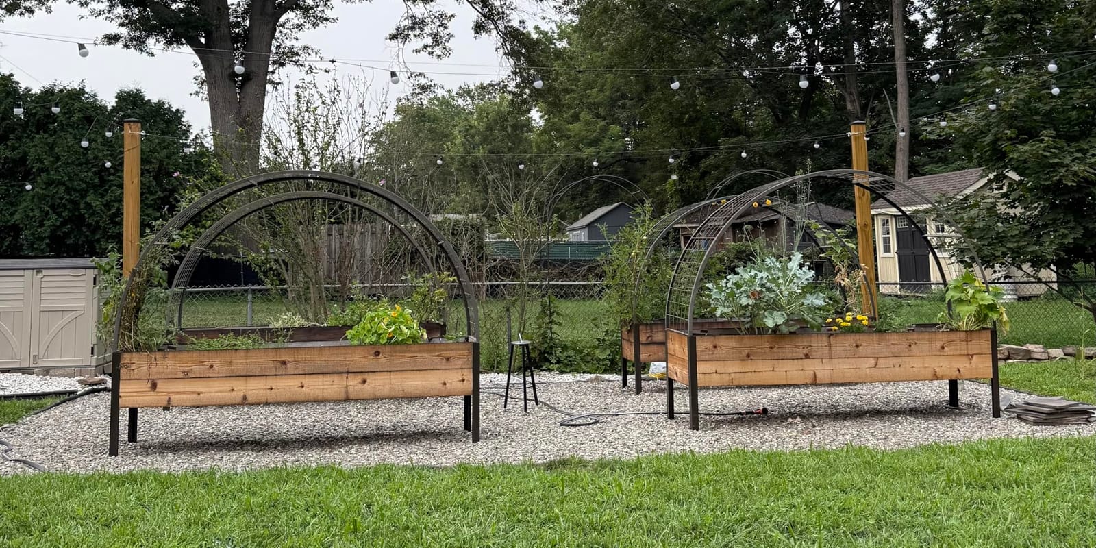 Gardener's Supply Company Elevated Cedar Raised Garden Bed 2' x 4' Planter customer photo 2