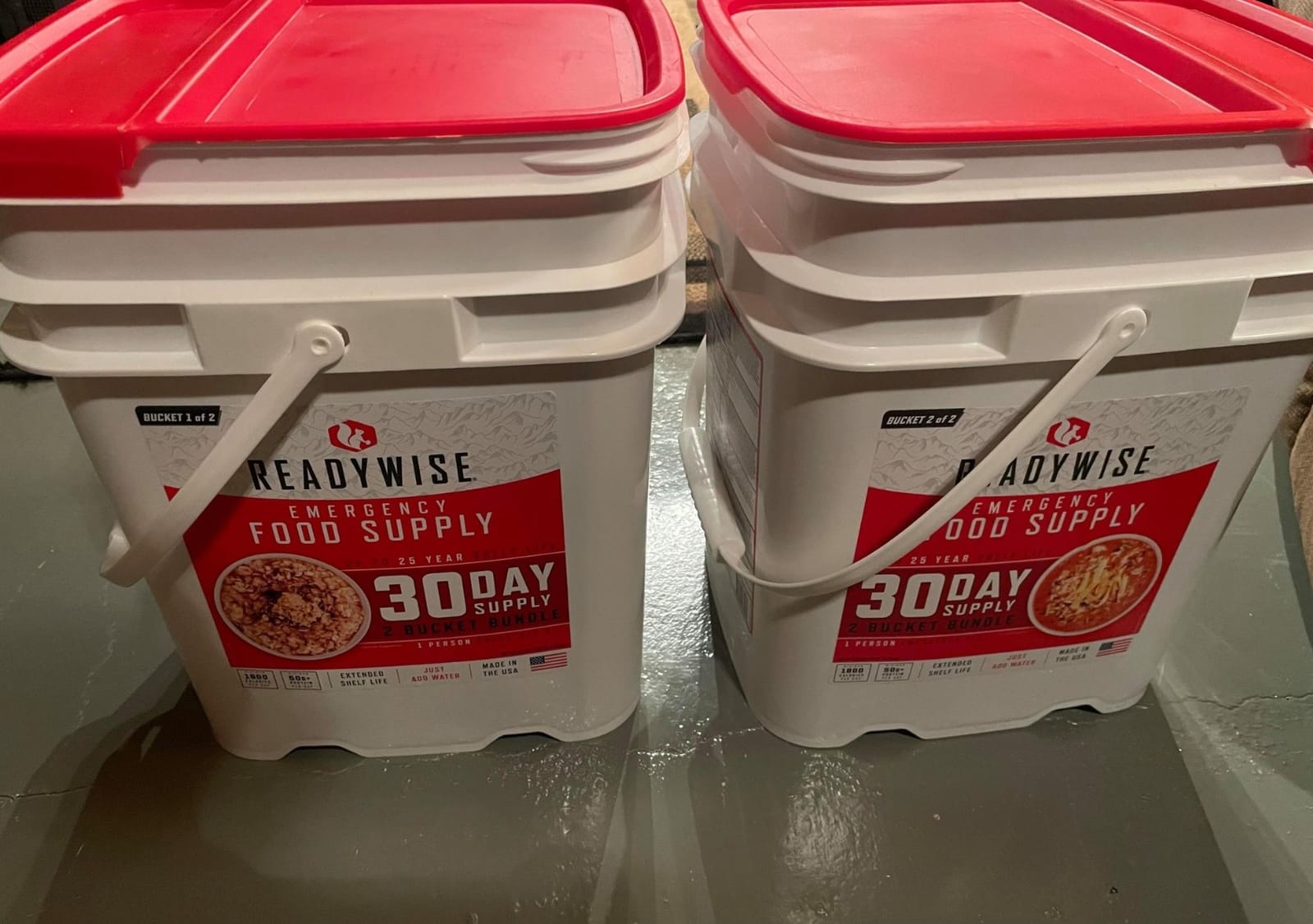 READYWISE Emergency Food Supply Meals 72 Hour Survival Kit, 30 Servings customer photo 1