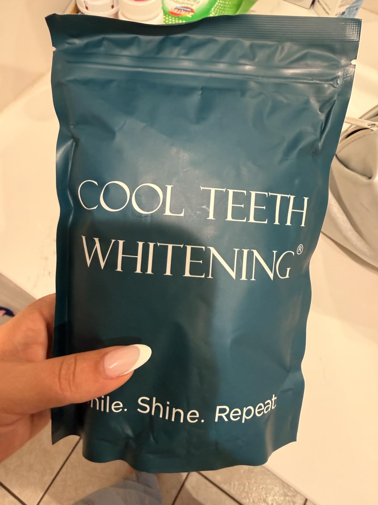 Teeth Whitening Gel with Trays 44% Carbamide Peroxide 5 Syringes - 50+ Uses - Enamel Safe Dentist Strength Tooth Whitener Removes Coffee, Wine, Tobacco Stains, Vegan, Gluten Free, 2 Trays Included customer photo 1
