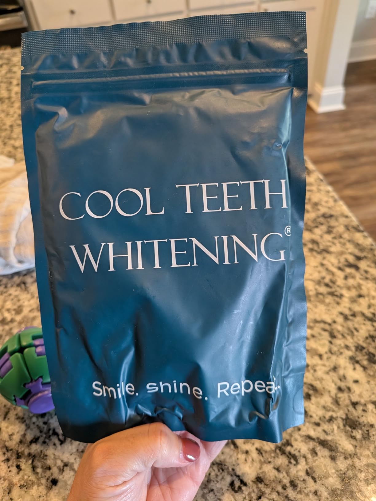 Teeth Whitening Gel with Trays 44% Carbamide Peroxide 5 Syringes - 50+ Uses - Enamel Safe Dentist Strength Tooth Whitener Removes Coffee, Wine, Tobacco Stains, Vegan, Gluten Free, 2 Trays Included customer photo 2