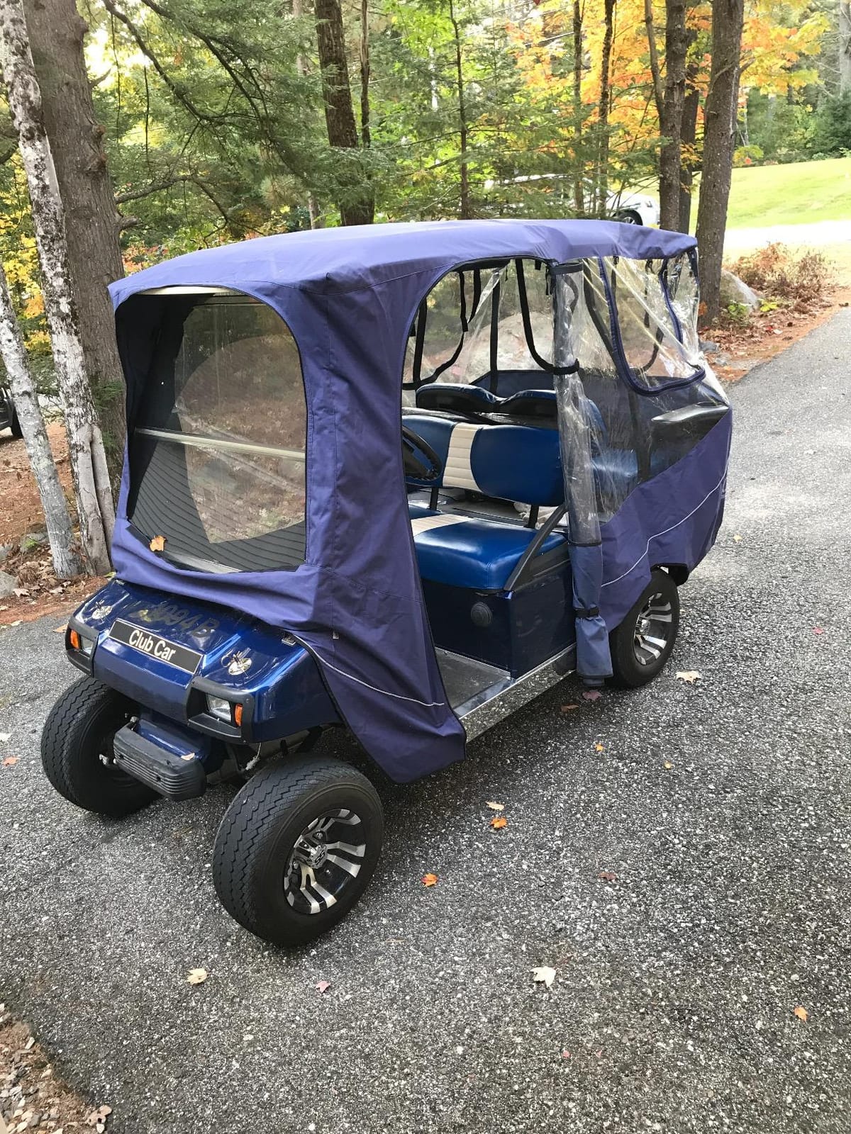 Classic Accessories Fairway Golf Cart Deluxe Enclosure customer photo 2