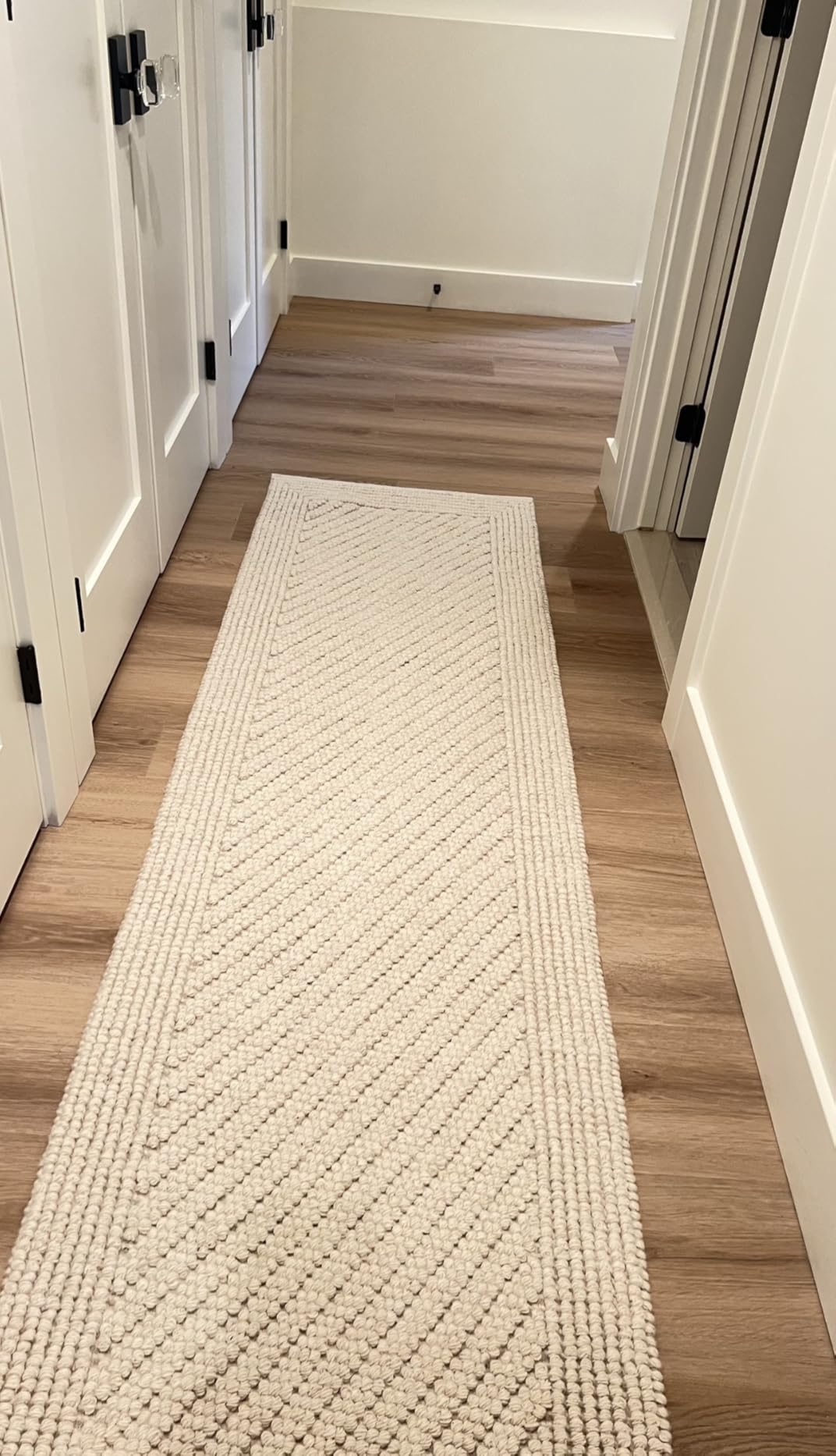 GORILLA GRIP® Slip Resistant Rug Pads for Hardwood Floor, 3x5 Cream customer photo 2