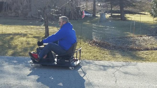 Crazy Cart XL Go Kart | Electric Drift Cart customer photo 1