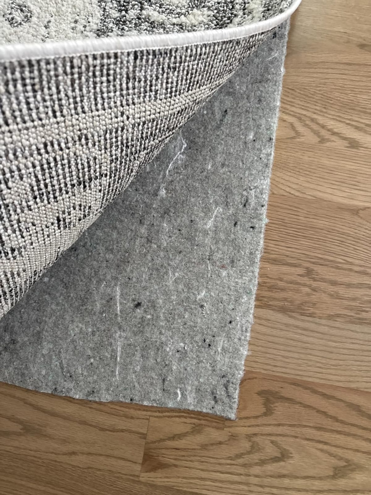GORILLA GRIP Felt Rug Pad for Hardwood Floors with Rubber Backing, 8x10 FT customer photo 2