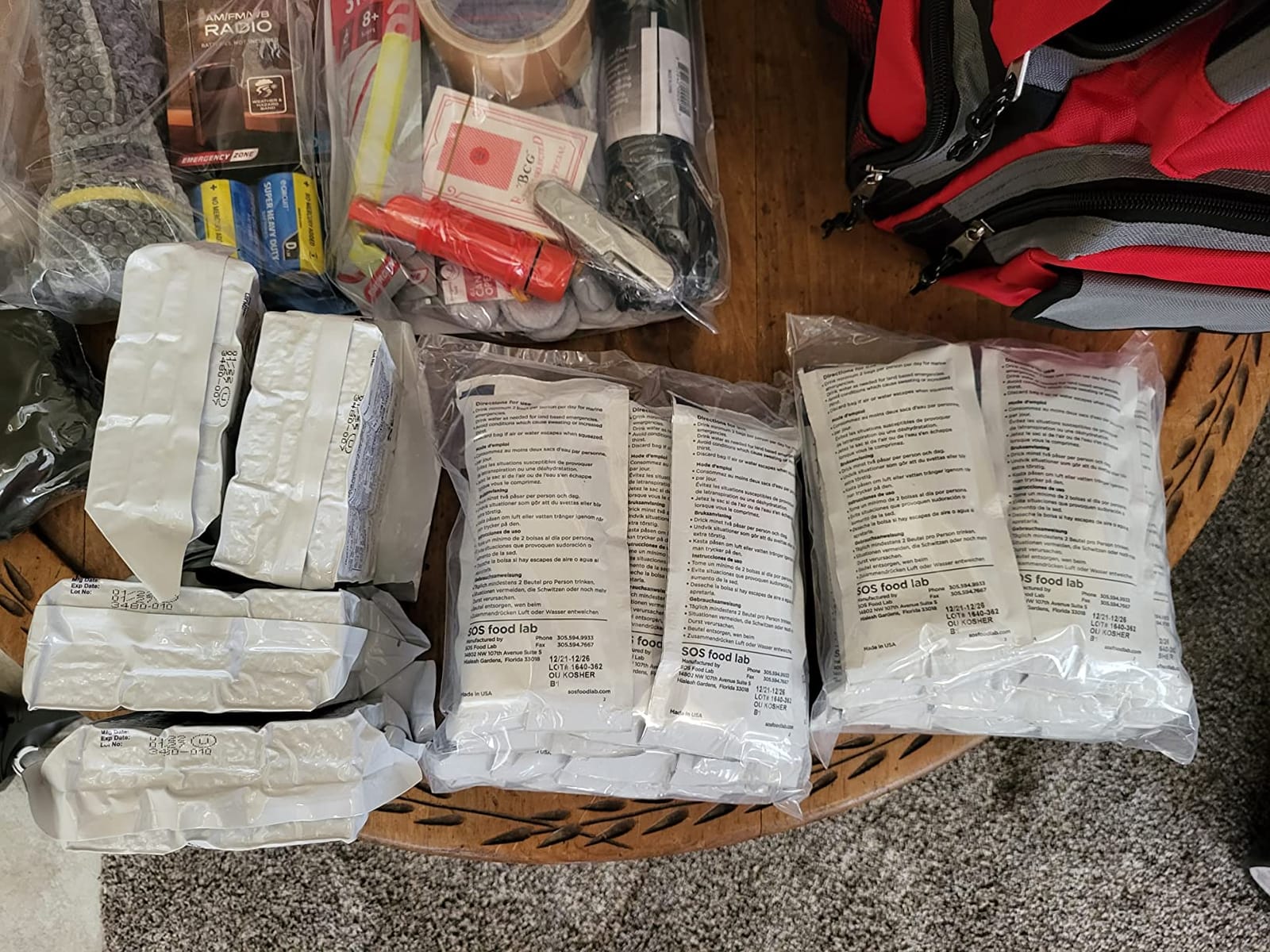 Family Emergency Kit | All-in-one Survival Kit Backpack for Earthquake, Flood, Disaster Relief, Civil Unrest & Outdoor - Survival Bag & Emergency Preparedness Kit for Families customer photo 1