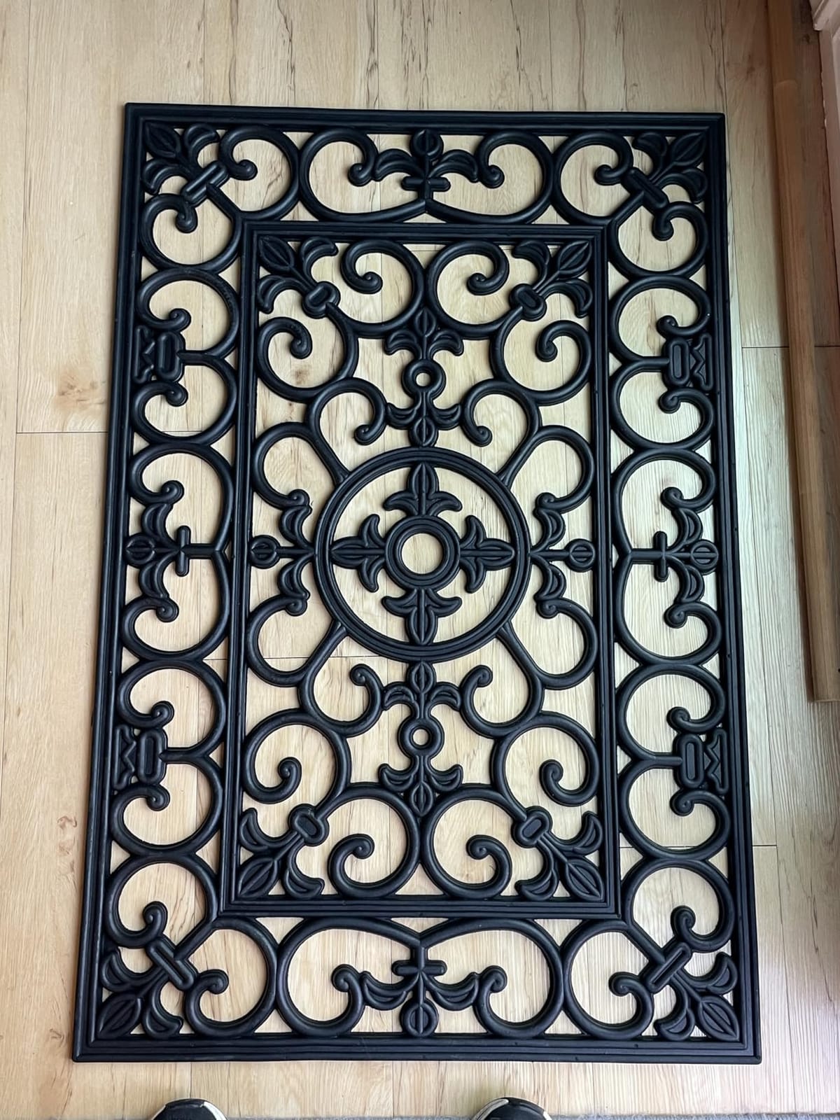 DII Rubber Doormats Collection All Weather, 18x30, Lattice customer photo 2