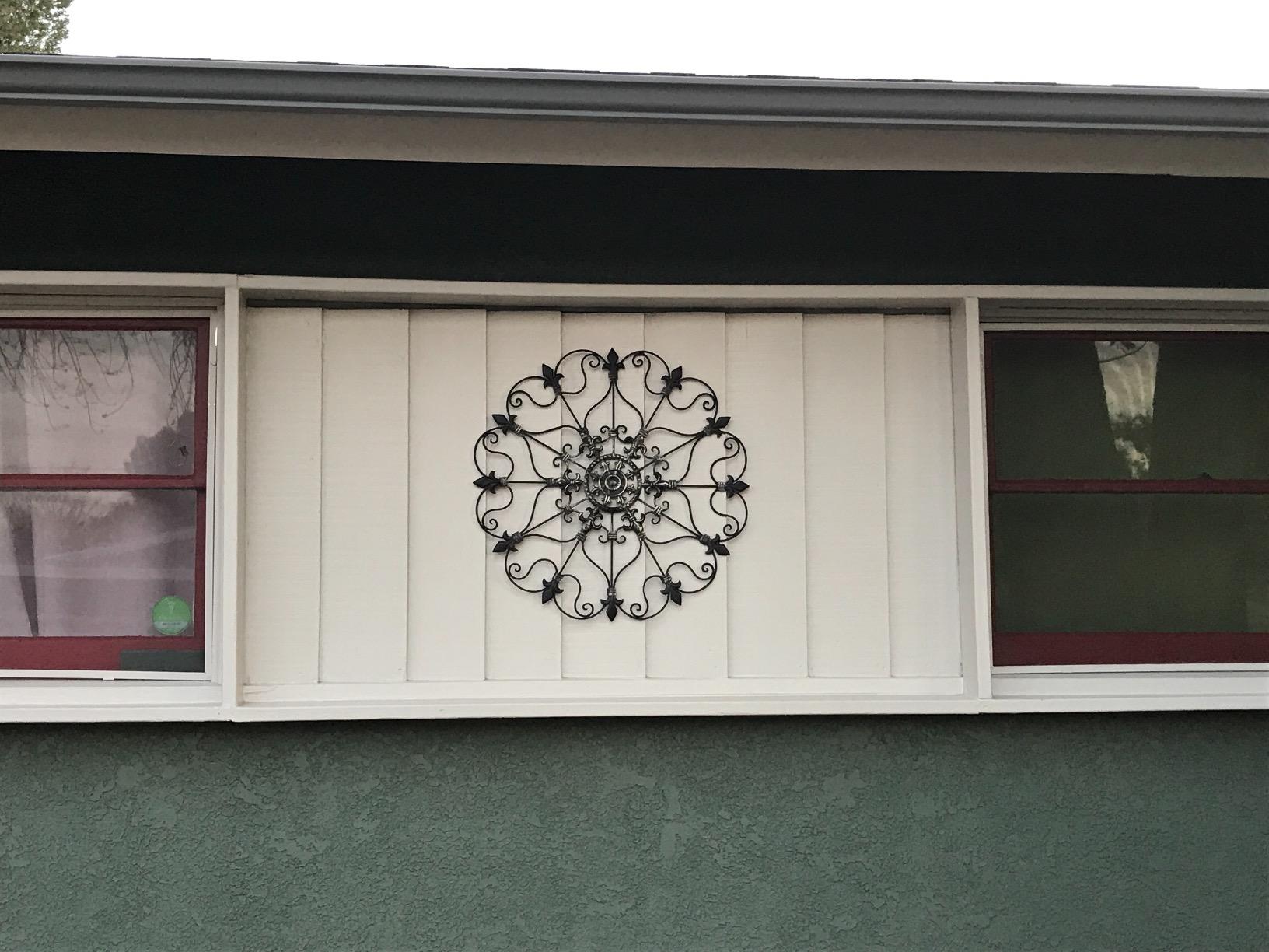 Large Wrought Iron Medallion Wall Art 30