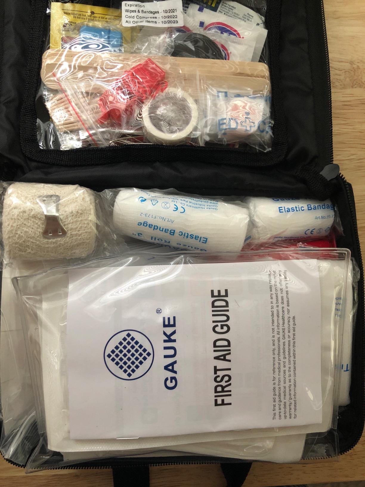 M2 BASICS 300 Piece First Aid Kit w/Durable Bag for Home, Business, Office customer photo 1