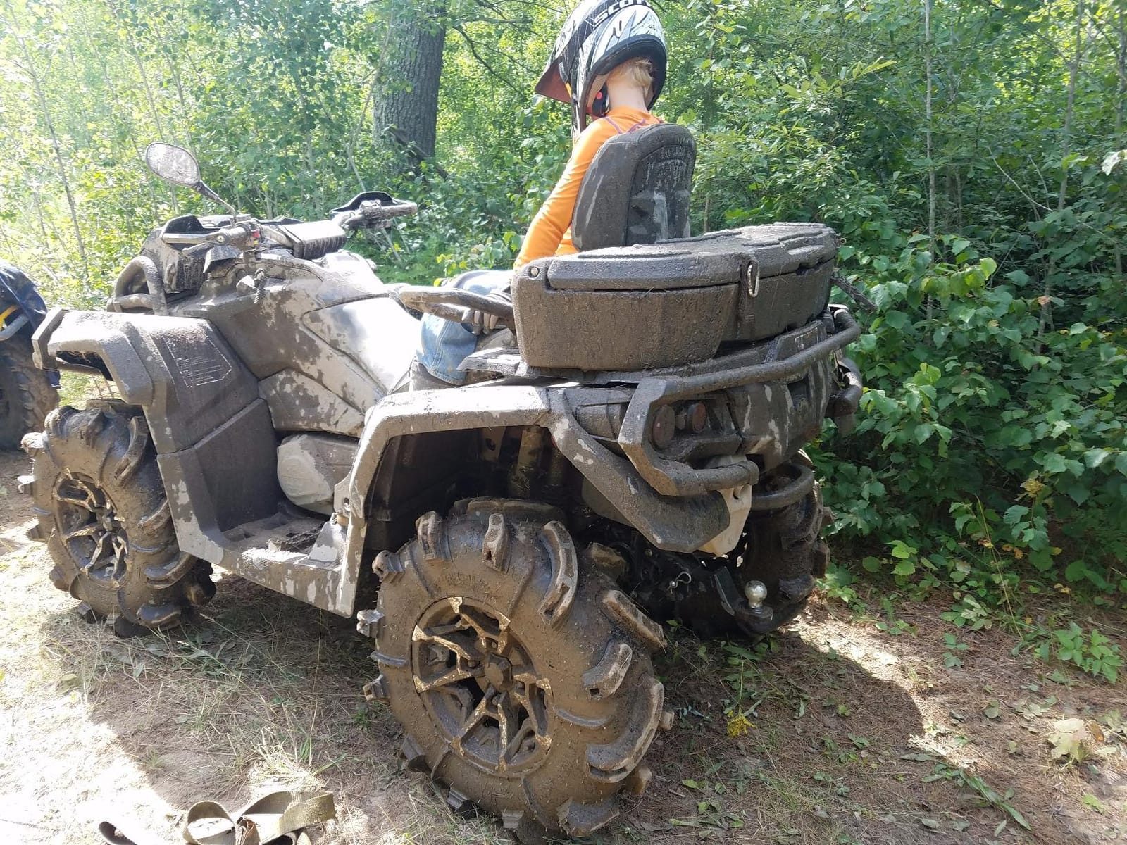 Can-Am New OEM ATV Black Cargo Storage Box, Outlander & Maverick, 715003879 customer photo 1
