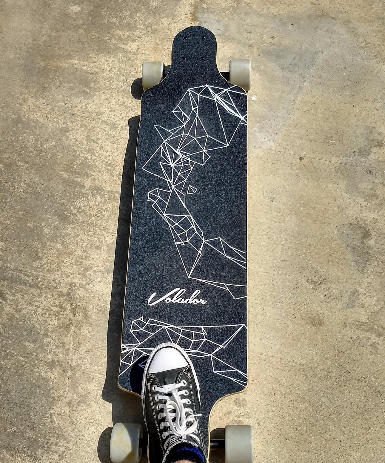 MINORITY Downhill Maple Longboard Skateboard | 40-inch Drop Trough Deck | Made for Cruising Ride customer photo 1