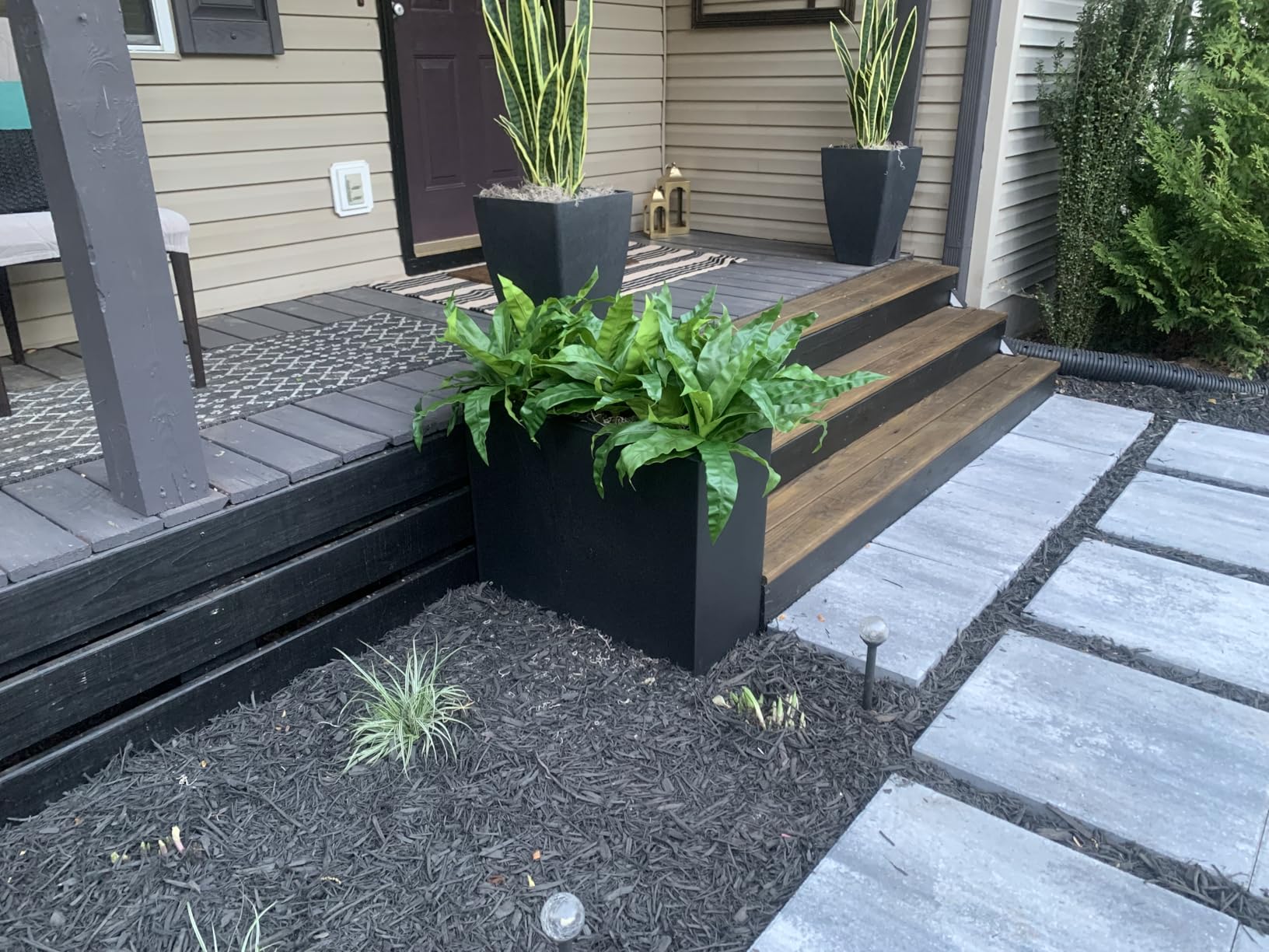 Veradek Block Series Span Planter - Tall Rectangular Outdoor Planter customer photo 1