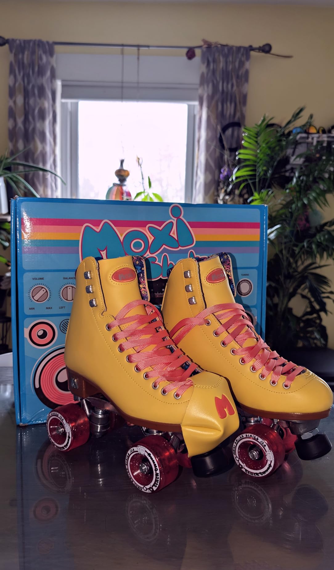 Moxi Beach Bunny Roller Skates for Women - Colorful, Precision-Fit Skate with High-Rebound Wheels, Moisture-Wicking Lining customer photo 2
