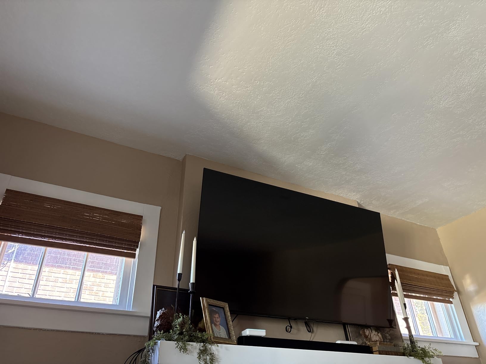 Bamboo Roman Shades w/Valance 20