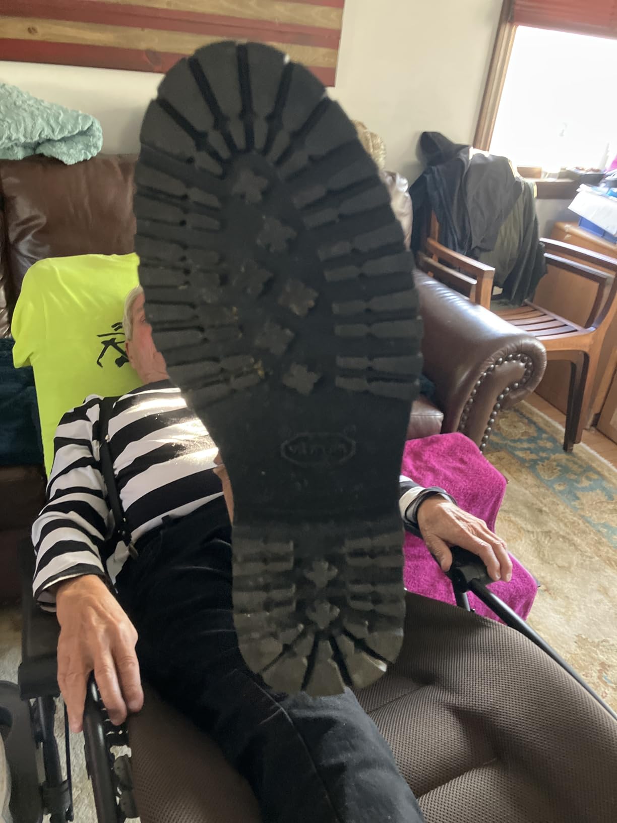 Jobsite Boot Scrubber - Outdoor Shoe Scraper Cleaner Brush - Extra Wide customer photo 2