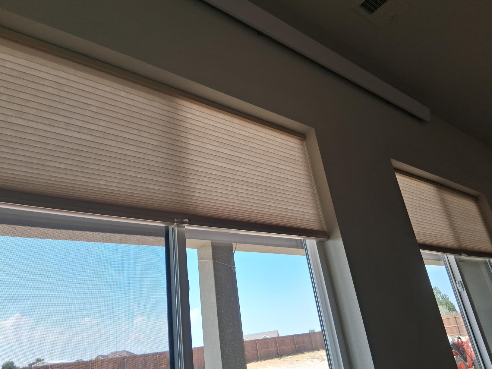 BlindsAvenue Cordless Cellular Shade, White, 27