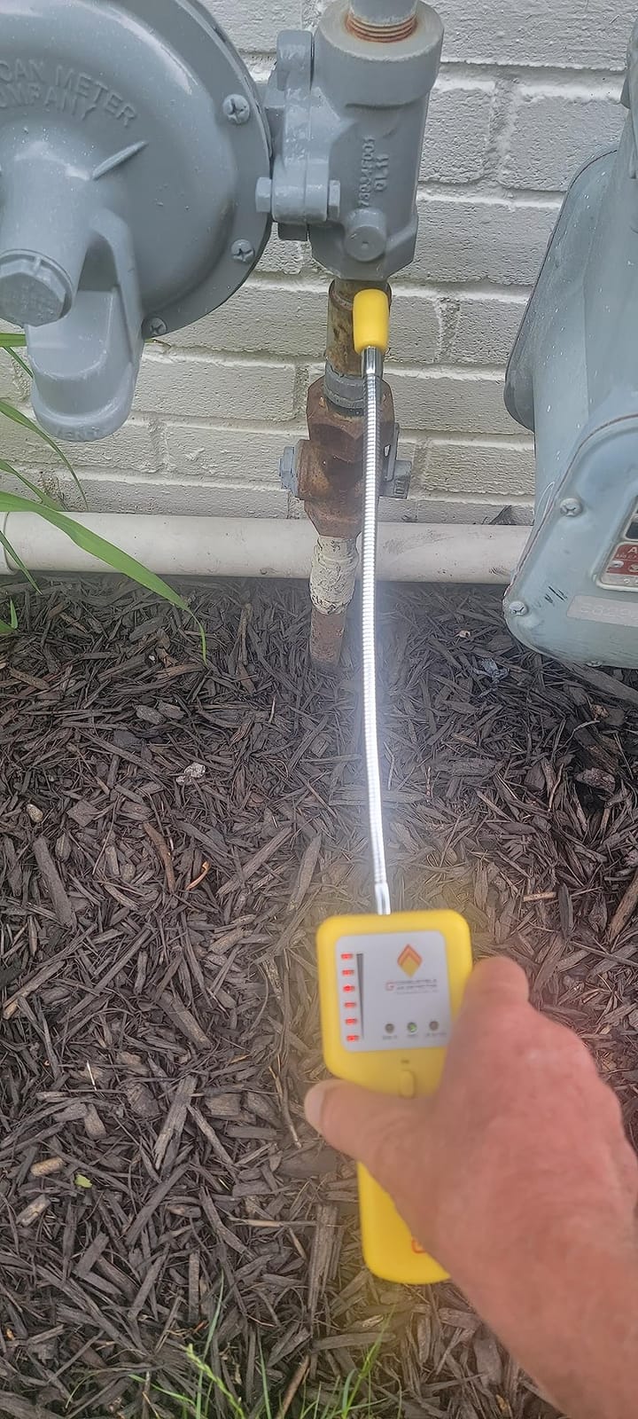 Gas Leak Detector – Portable Natural Gas Sniffer for Propane, Methane, LPG, LNG, Fuel & Sewer Gas – Combustible Gas Detector with 12