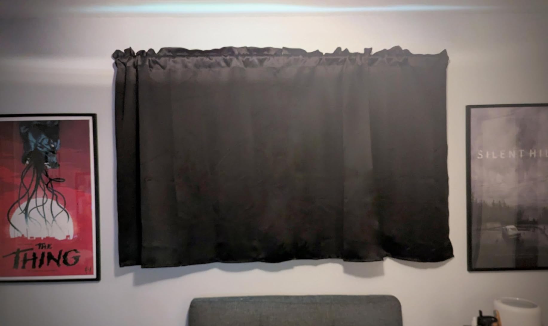 DWCN Blackout Curtains for Bedroom Living Room 42 x 63 Inch Long Black customer photo 2