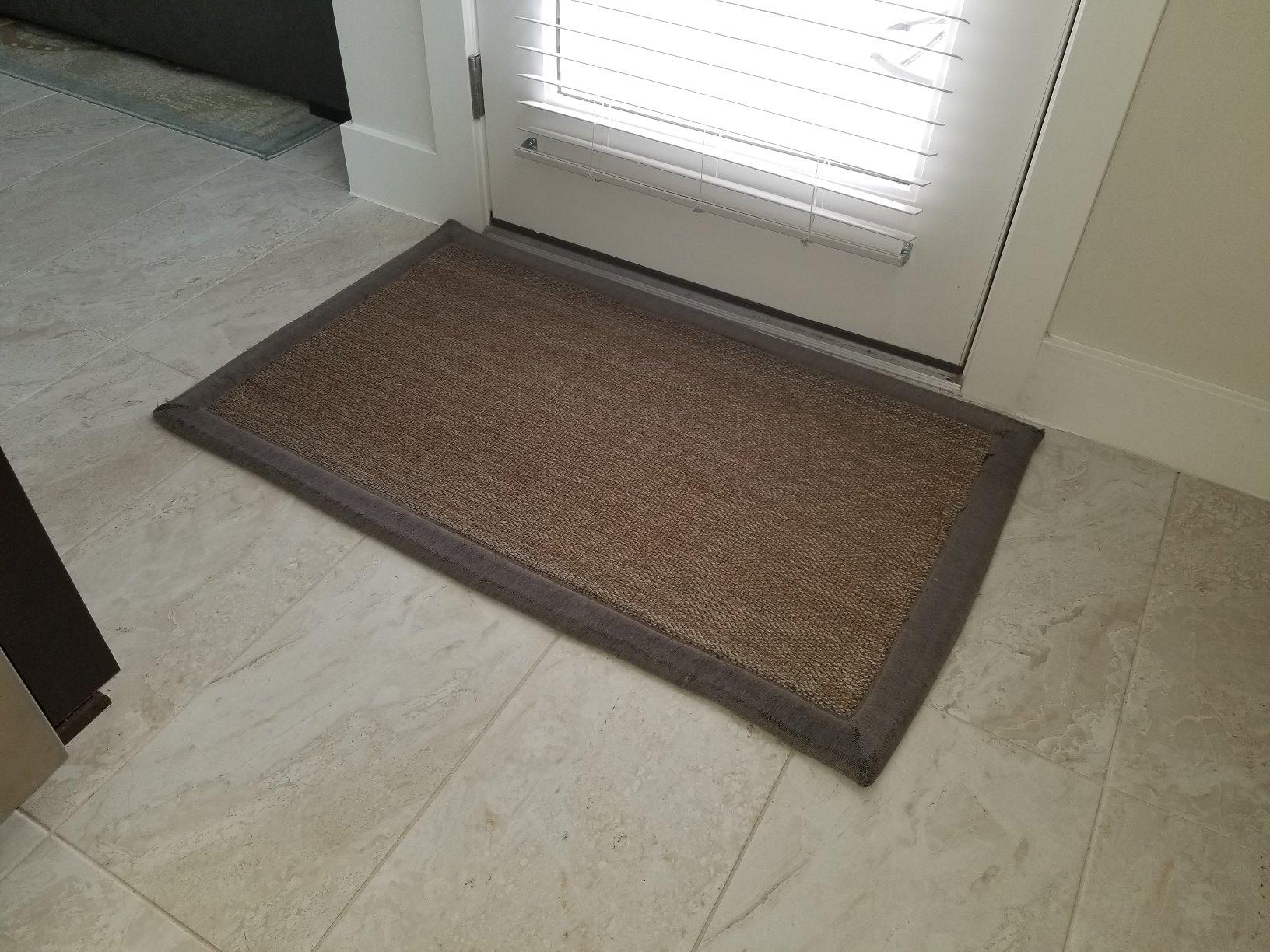 KANGAROO Cushioned Anti Fatigue Kitchen Mats for Floor, 17x24 Black customer photo 1